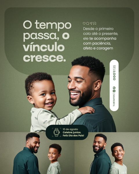 Dia Dos Pais - Social Media