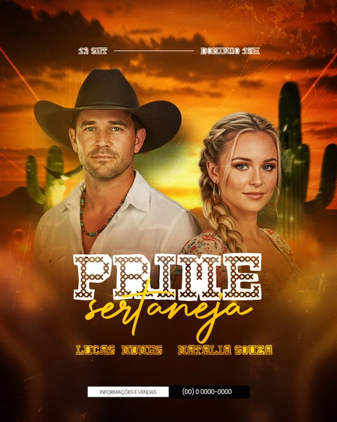 FLYER EVENTOS ARTISTAS SHOWS FESTA SOCIAL MEDIA PSD EDITÁVEL 37