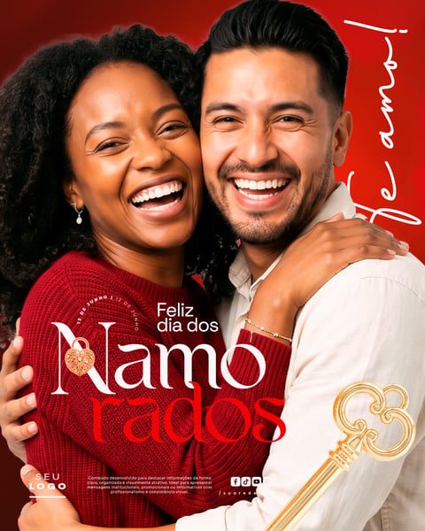 DIA DOS NAMORADOS 12 DE JUNHO SOCIAL MEDIA PSD EDITÁVEL 4
