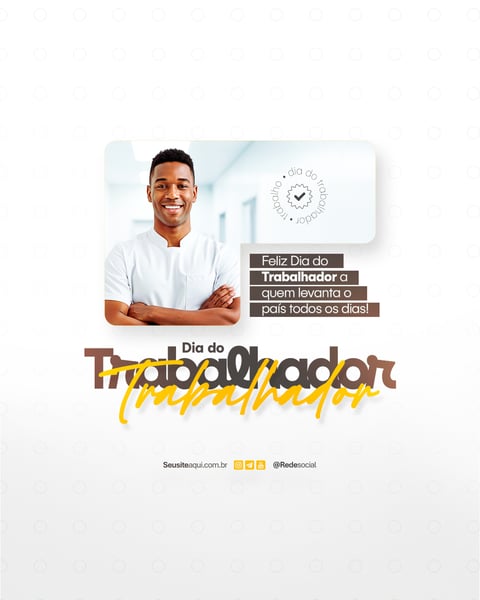 WWJ DIA DO TRABALHO DIA DO TRABALHADOR 1 DE MAIO SOCIAL MEDIA PSD EDITÁVEL (12)