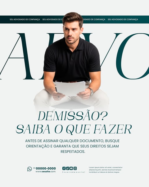 ADVOGADO TRABALHISTA SOCIAL MEDIA PSD EDITÁVEL 5