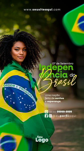 STORY DIA DA INDEPENDÊNCIA DO BRASIL PRANCHETA 15