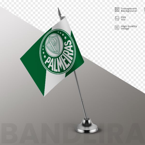 ELEMENTO PARA COMPOSIÇÃO BANDEIRA PALMEIRAS