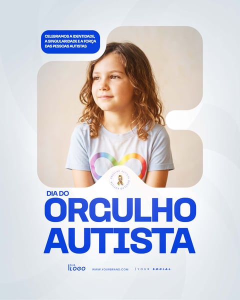 DIA DO ORGULHO AUTISTA 18 DE JUNHO SOCIAL MEDIA PSD EDITÁVEL 6