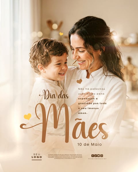 DIA DAS MÃES 10 DE MAIO SOCIAL MEDIA PSD EDITÁVEL 5