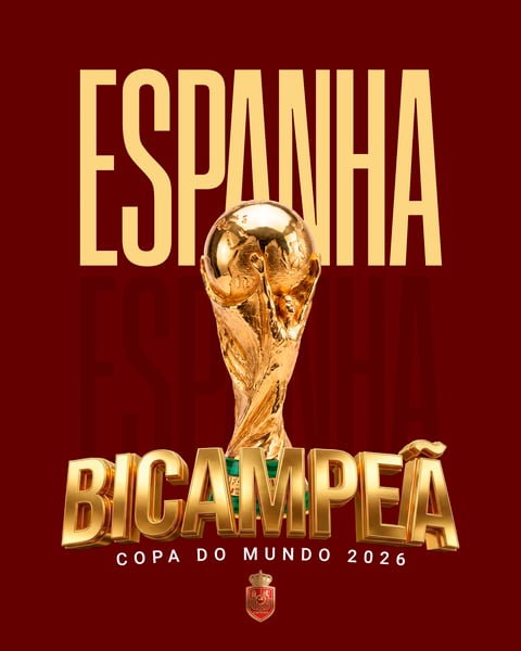 00 ESPANHA BICAMPEÃ ESPANHA BICAMPEÃ DO MUNDO COPA PSD EDITÁVEL 2
