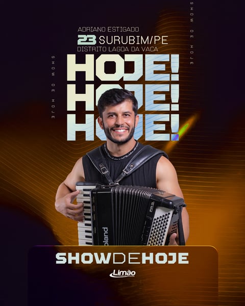HOJE 23MAI - ADRIANO ESTIGADO
