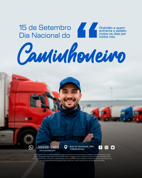 16 DE SETEMBRO DIA NACIONAL DO CAMINHONEIRO 8