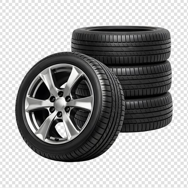 PNEUS DE CARROS COM AROS 03