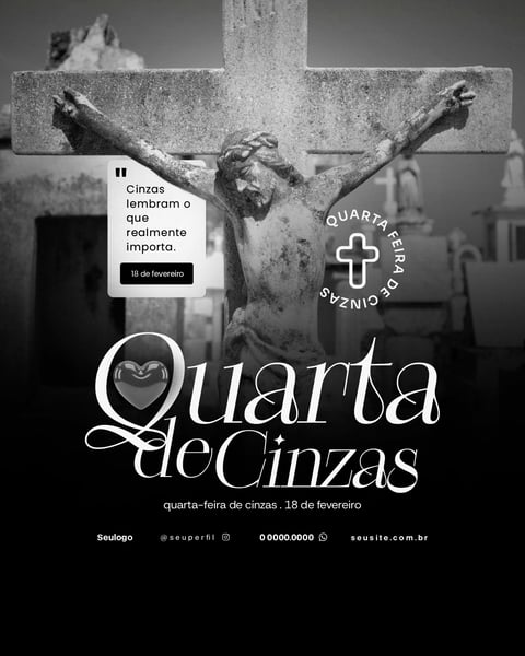 QUARTA FEIRA DE CINZAS FLYER PSD 2