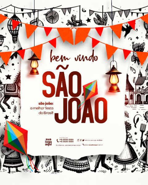 SÃO JOÃO FESTA JUNINA FEED