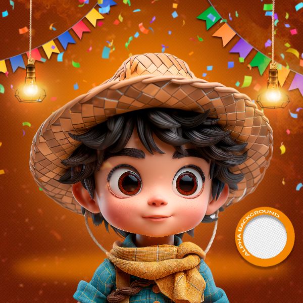 MASCOTES DE FESTA JUNINA MODELO 92