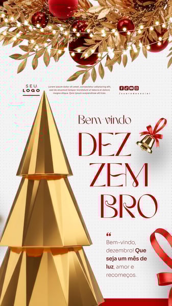 BEM VINDO DEZEMBRO STORY SOCIAL MEDIA PSD EDITÁVEL 3