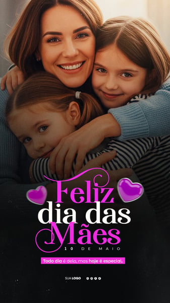 FELIZ DIA DAS MÃES STORY