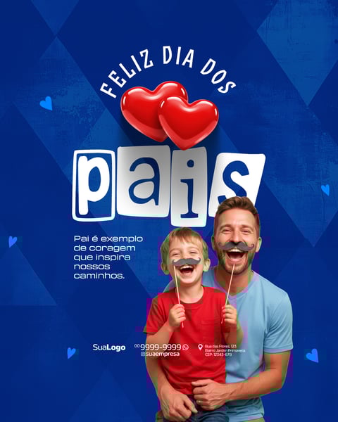 SOCIAL MEDIA DIA DOS PAIS 10 DE AGOSTO 10