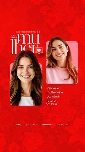 DIA DA MULHER PSD STORY 19