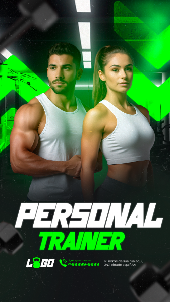 STORY ACADEMIA PERSONAL TRAINER NA ACADEMIA  SOCIAL MEDIA PSD