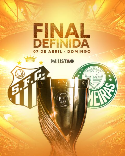 SOCIAL MEDIA - FINAL PAULISTÃO 2024 - SANTO X PALMEIRAS