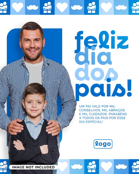 DIA DOS PAIS CARD POST