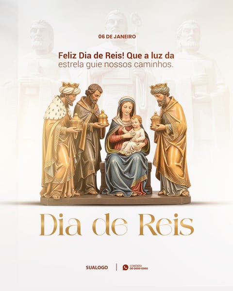 DIA DE REIS 06 DE JANEIRO SOCIAL MEDIA PSD EDITÁVEL 10