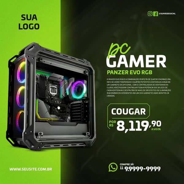 POST LOJA ONLINE PC GAMER FEED