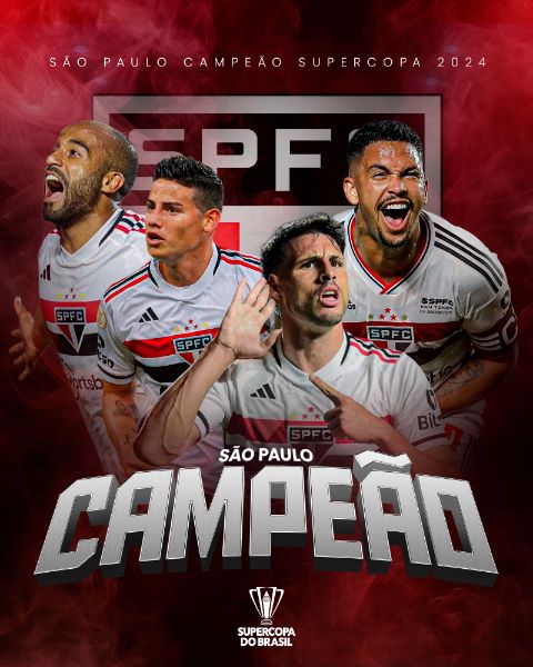 FEED | SUPERCOPA | SÃO PAULO CAMPEÃO | FUTEBOL | PSD EDITÁVEL