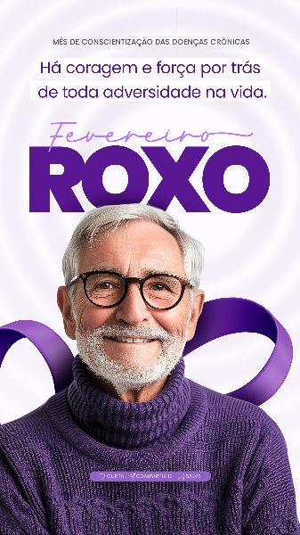 CAMPANHA | FEVEREIRO ROXO -  SOCIAL MEDIA