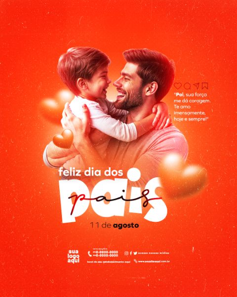 DIA DOS PAIS 11 DE AGOSTO FEED