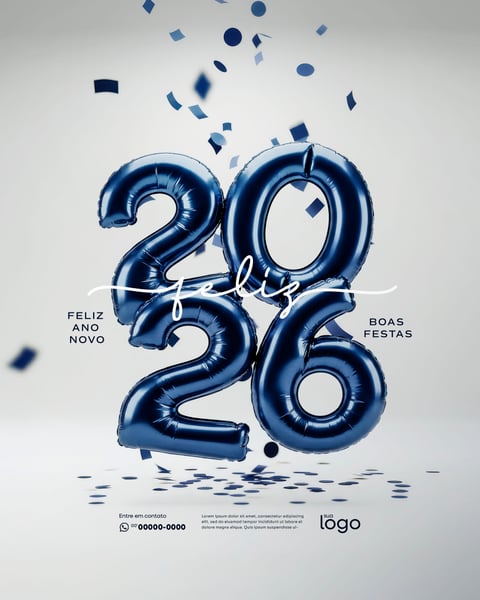 Post Feed Feliz Ano Novo 2026