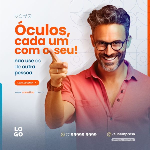 ÓCULOS, CADA UM COM O SEU | SOCIAL MEDIA - ÓTICA