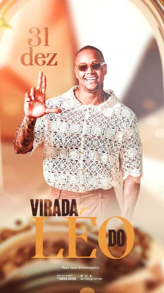 FLYER VIRADA DO LEO STORY
