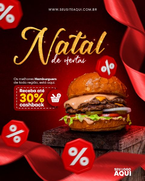 POST FEED | FELIZ NATAL | MERRY CHRISTMAS | PSD EDITÁVEL