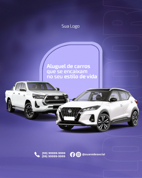ALUGUEL DE CARROS QUE SE ENCAIXAM NO SEU ESTILO DE VIDA