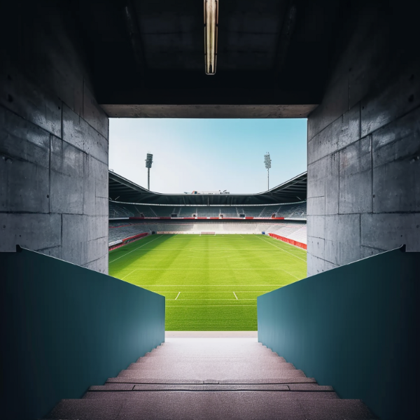 IMAGEM DE ESTADIO COM LUZES PARA COMPOSIÇÃO