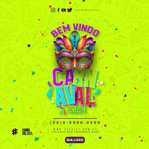 BEM VINDO CARNAVAL 2024 FEED