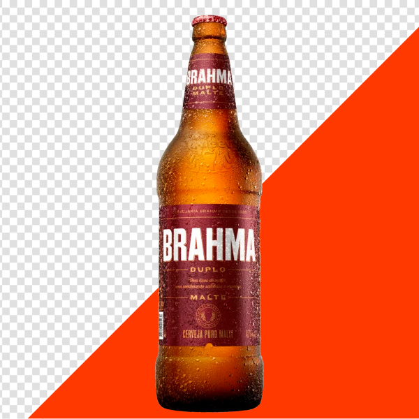 GARRAFA LITRÃO CERVEJA DUPLO MALTE PNG TRANSPARENTE SEM FUNDO