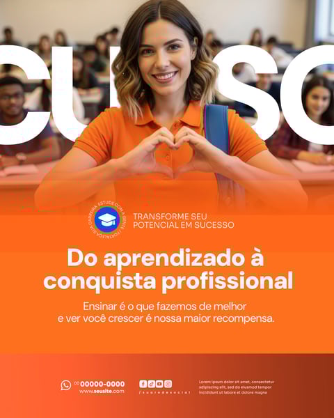 CURSO PROFISSIONALIZANTE SOCIAL MEDIA PSD EDITÁVEL 6