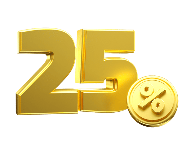 NÚMERO PORCENTAGEM FONTE GOLD 3D