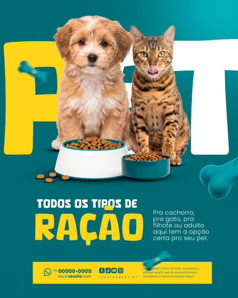 SOCIAL MEDIA PET SHOP PSD EDITÁVEL 3