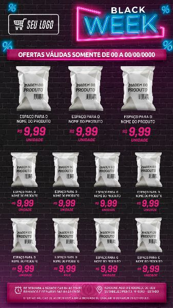 FOLHETO BLACK FRIDAY - BLACK WEEK - 11