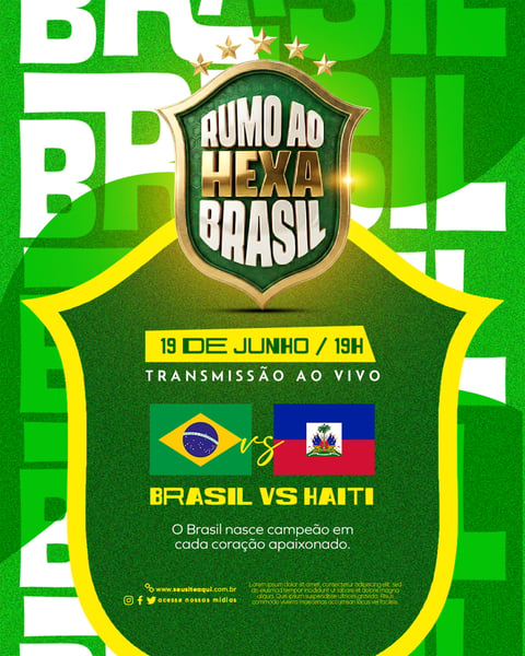 EM BUSCA DO HEXA BRASIL
