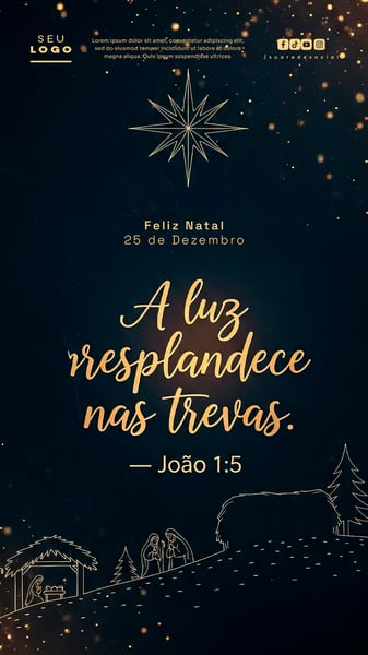 FELIZ NATAL CRISTÃO RELIGIOSO STORY 25 DE DEZEMBRO SOCIAL MEDIA PSD EDITÁVEL (3)