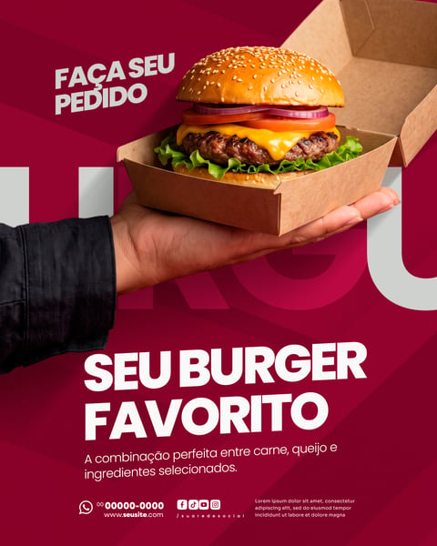 HAMBURGUERIA SOCIAL MEDIA PSD EDITÁVEL 6