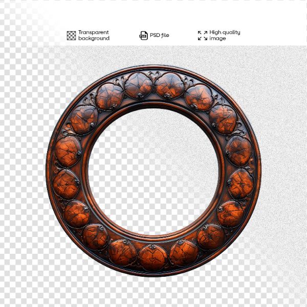 ELEMENTO DE FERRO | ESCUDO ANTIGO 3D | PARA COMPOSIÇÃO | IMAGEM SEM FUNDO