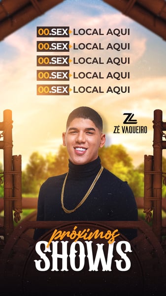 FLYER AGENDA SEMANAL PSD - ZE VAQUEIRO STORIES