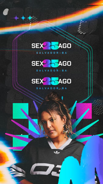 FLYER AGENDA DE SHOWS STORY PSD EDITÁVEL