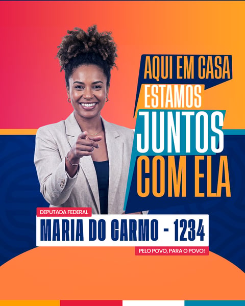 ARTE POLÍTICA DEPUTADA FEDERAL 3