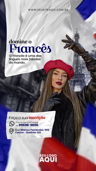Aulas de Idiomas Francês