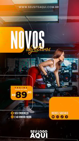 POST STORY - ACADEMIA - NOVOS OBJETIVOS