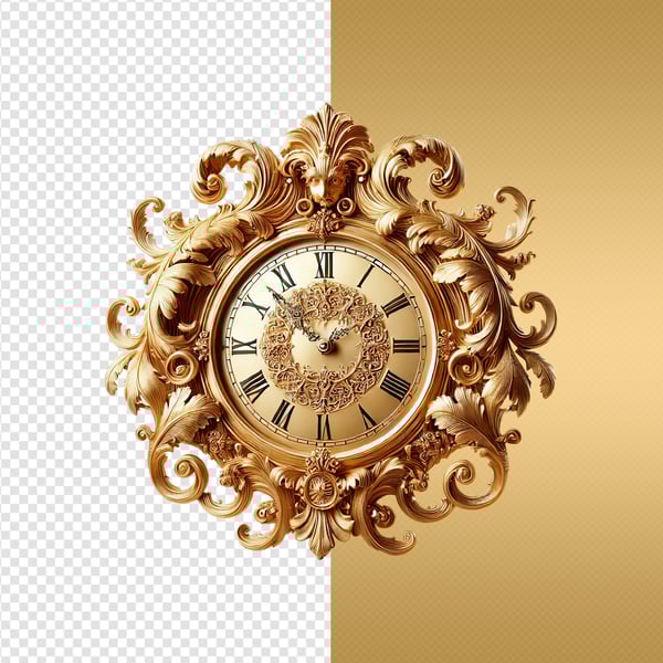 TCE 07 RÉVEILLON 2025 ELEMENTOS PARA COMPOSICÃO - RELÓGIO 07